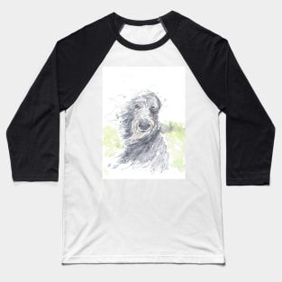 Scottish Deerhound Caught in the Wind! Baseball T-Shirt